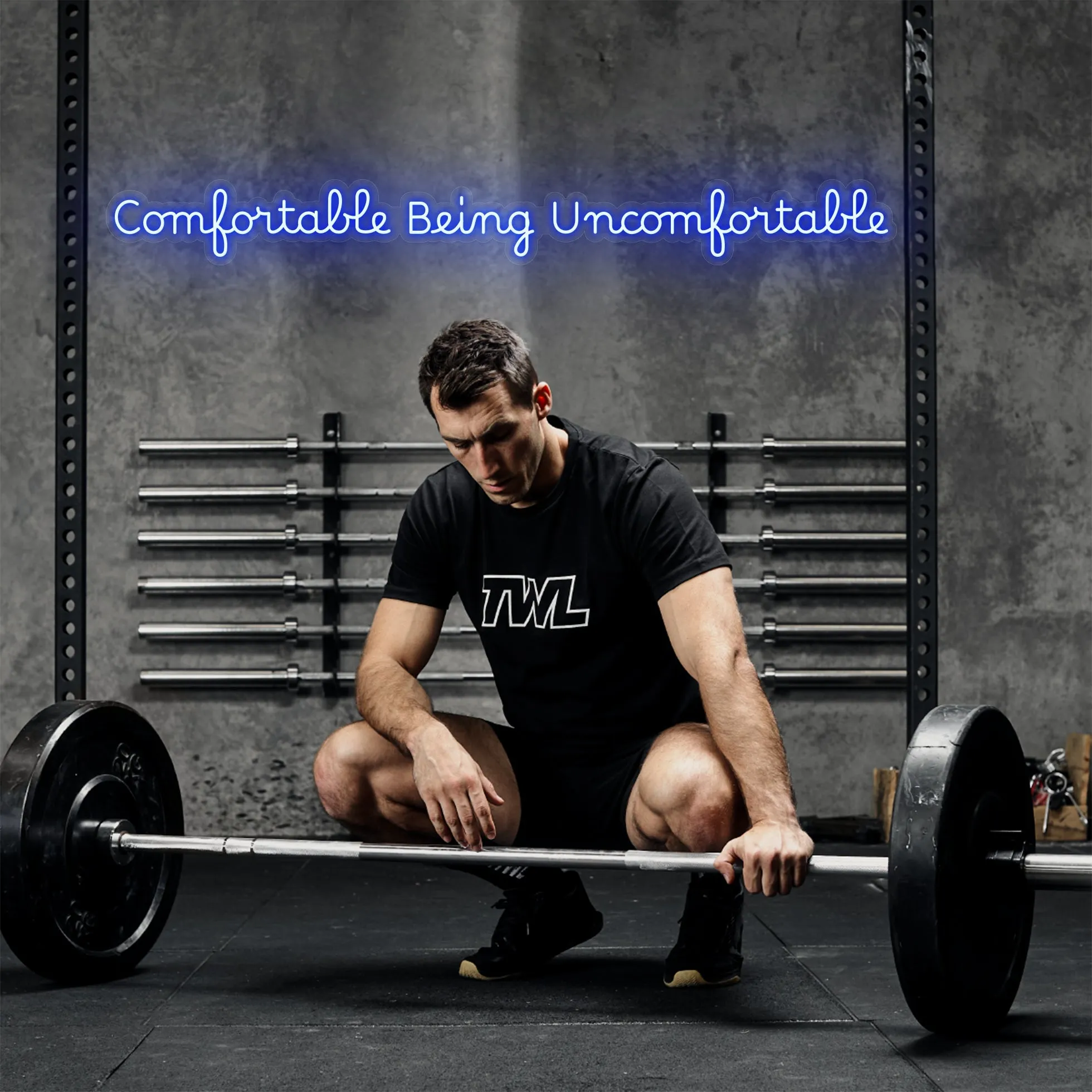 Comfortable Being Uncomfortable LED Neon Sign - MADE TO ORDER