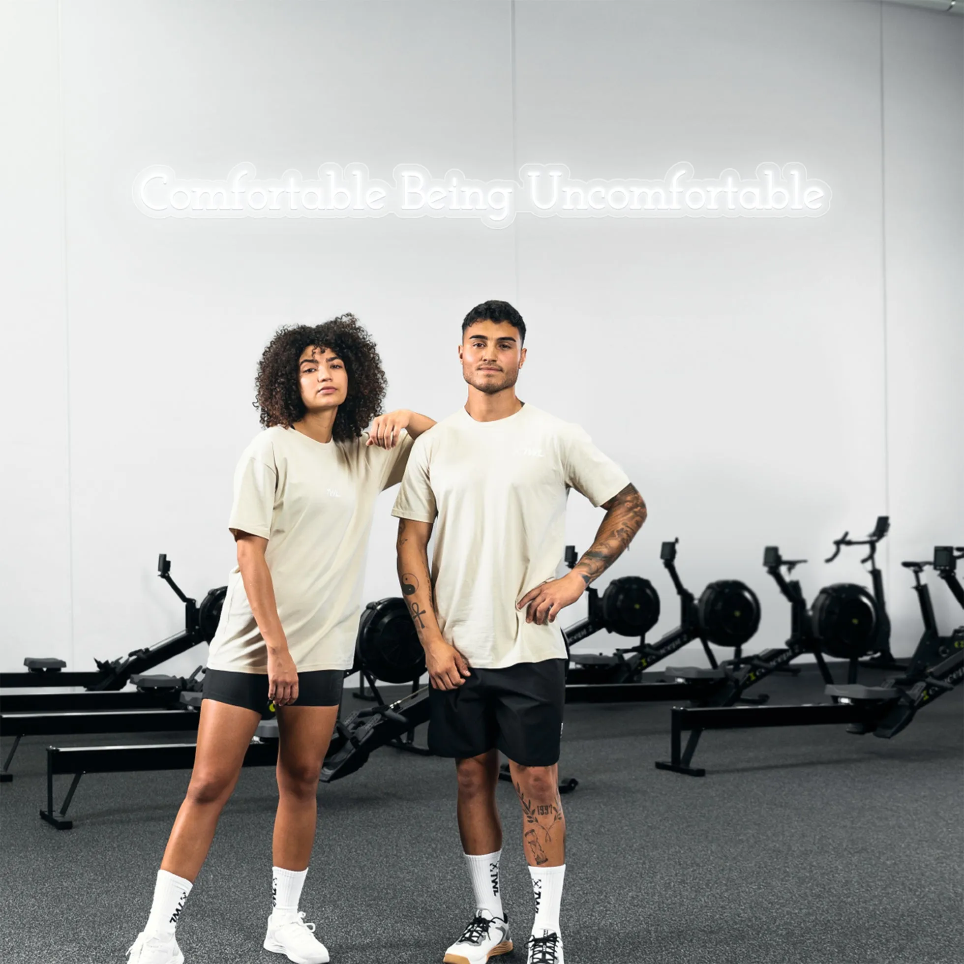 Comfortable Being Uncomfortable LED Neon Sign - MADE TO ORDER