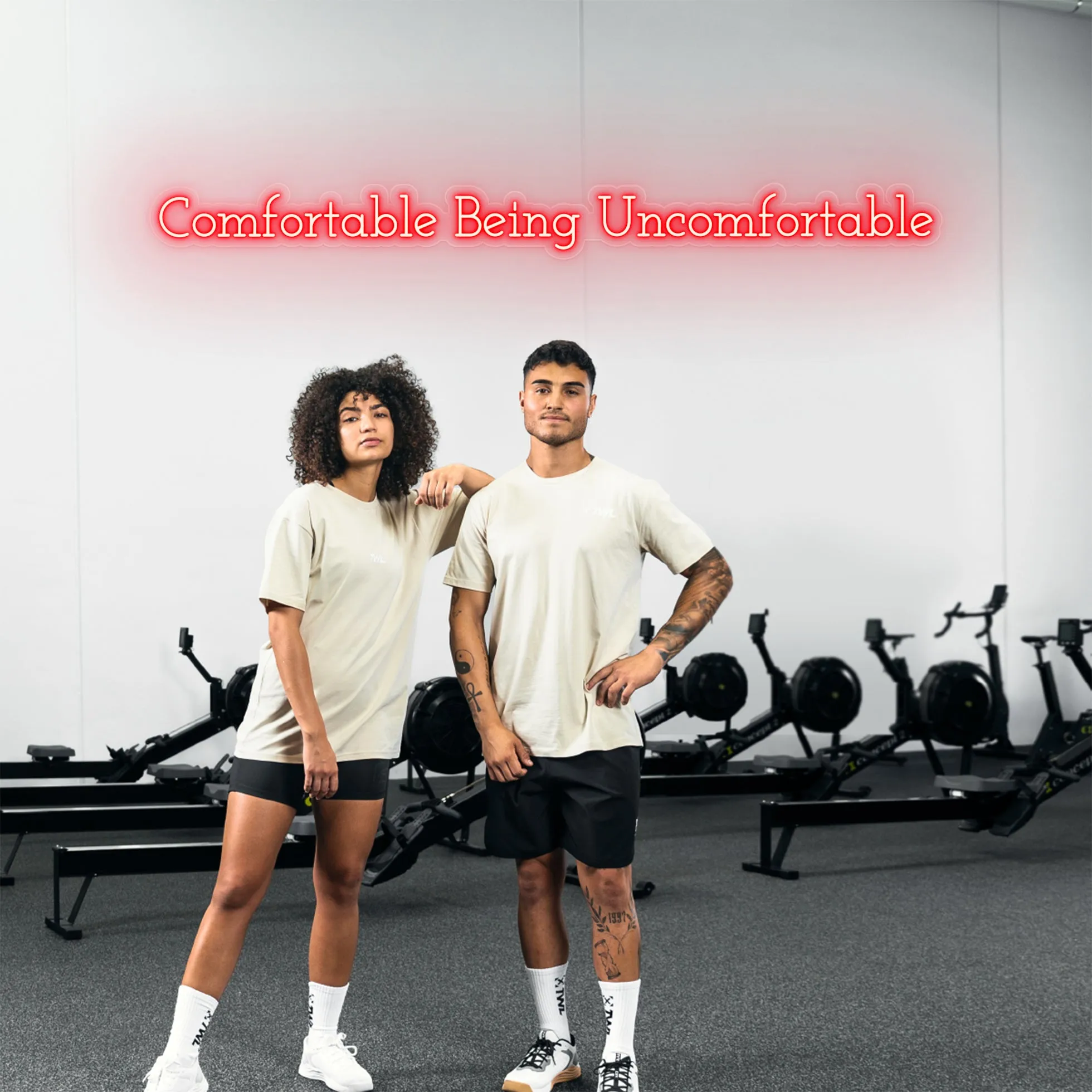 Comfortable Being Uncomfortable LED Neon Sign - MADE TO ORDER