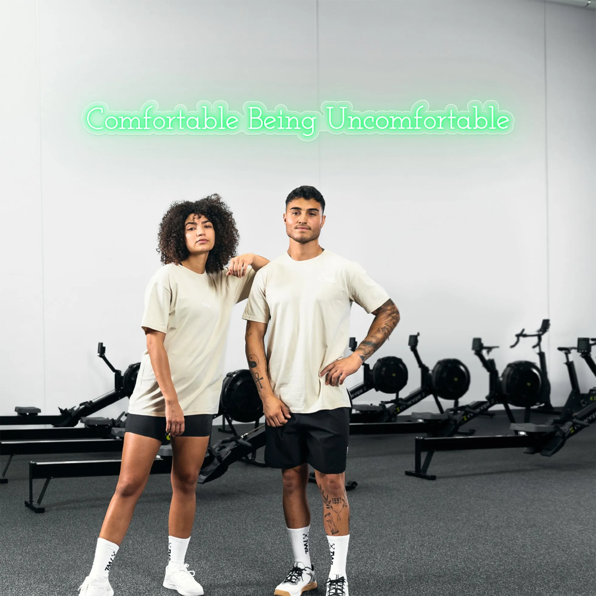 Comfortable Being Uncomfortable LED Neon Sign - MADE TO ORDER