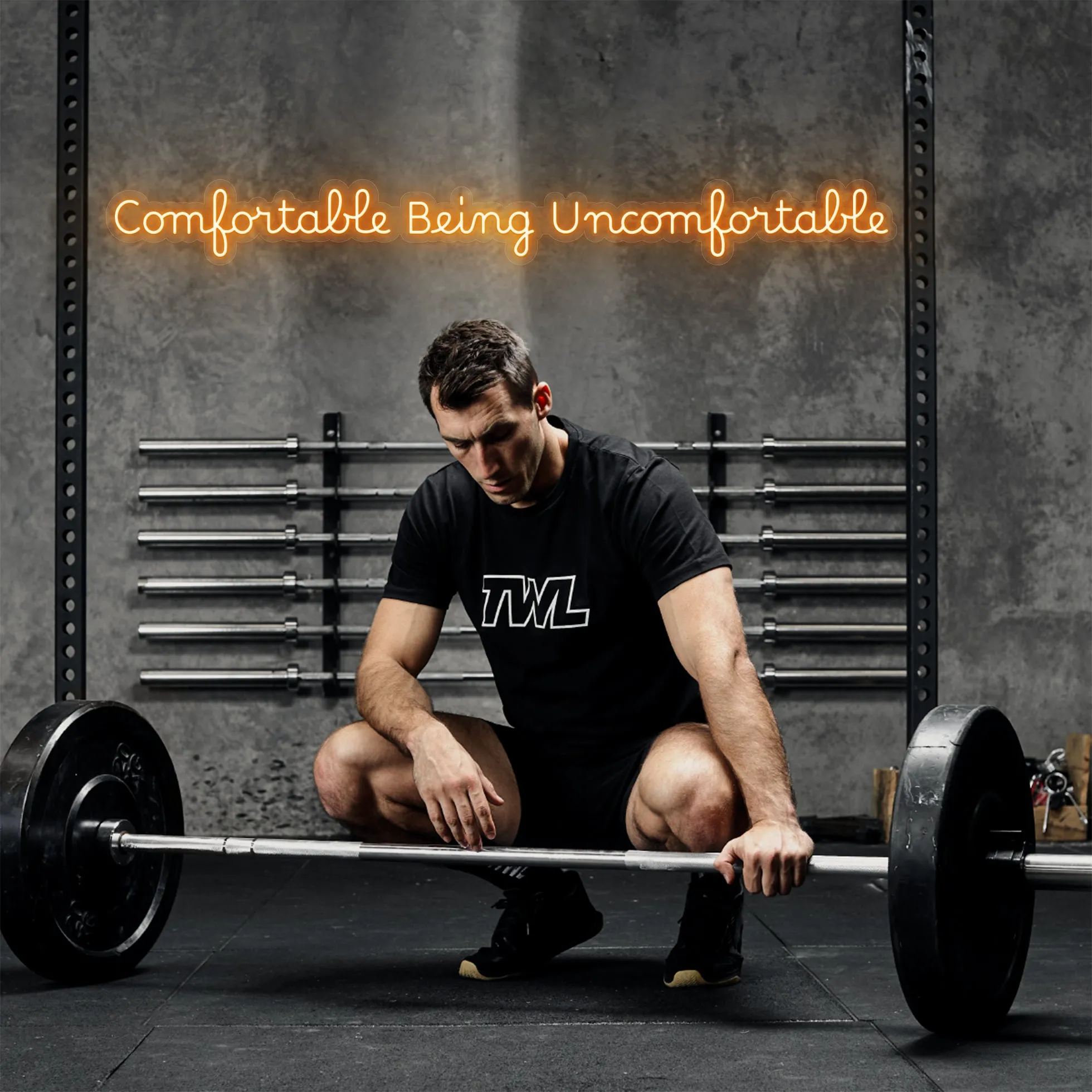 Comfortable Being Uncomfortable LED Neon Sign - MADE TO ORDER