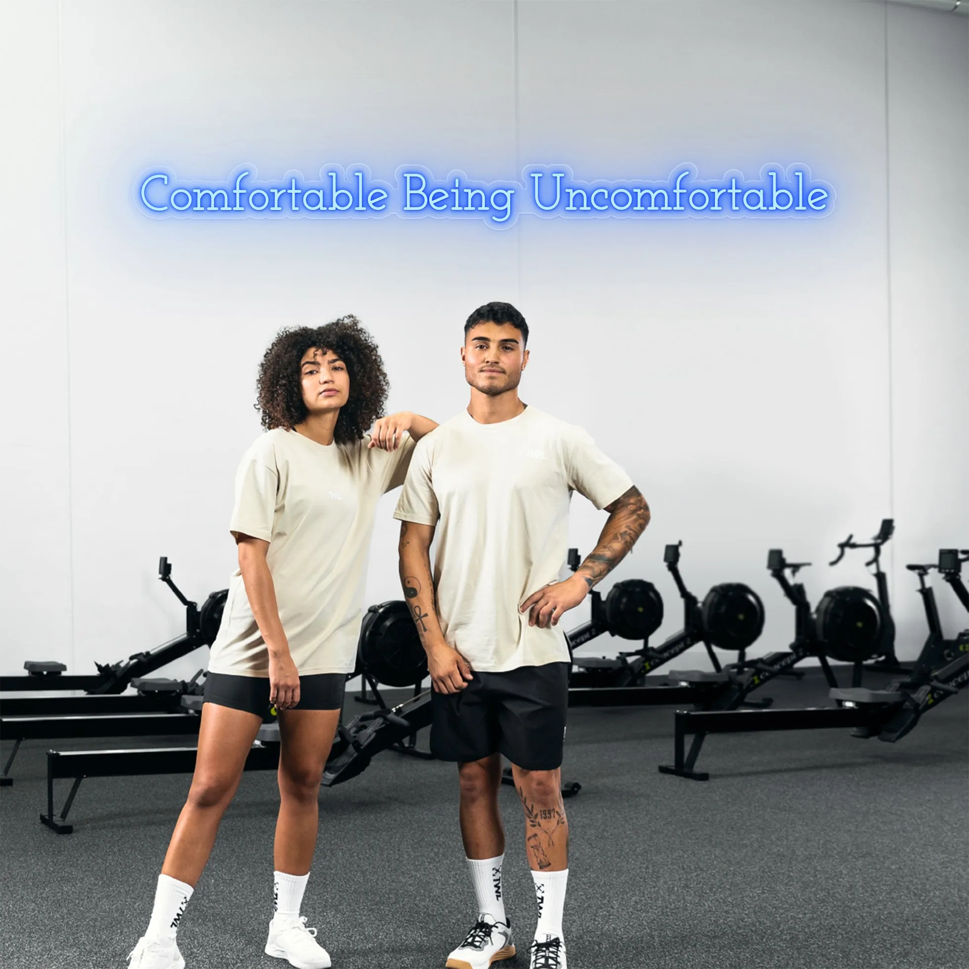 Comfortable Being Uncomfortable LED Neon Sign - MADE TO ORDER
