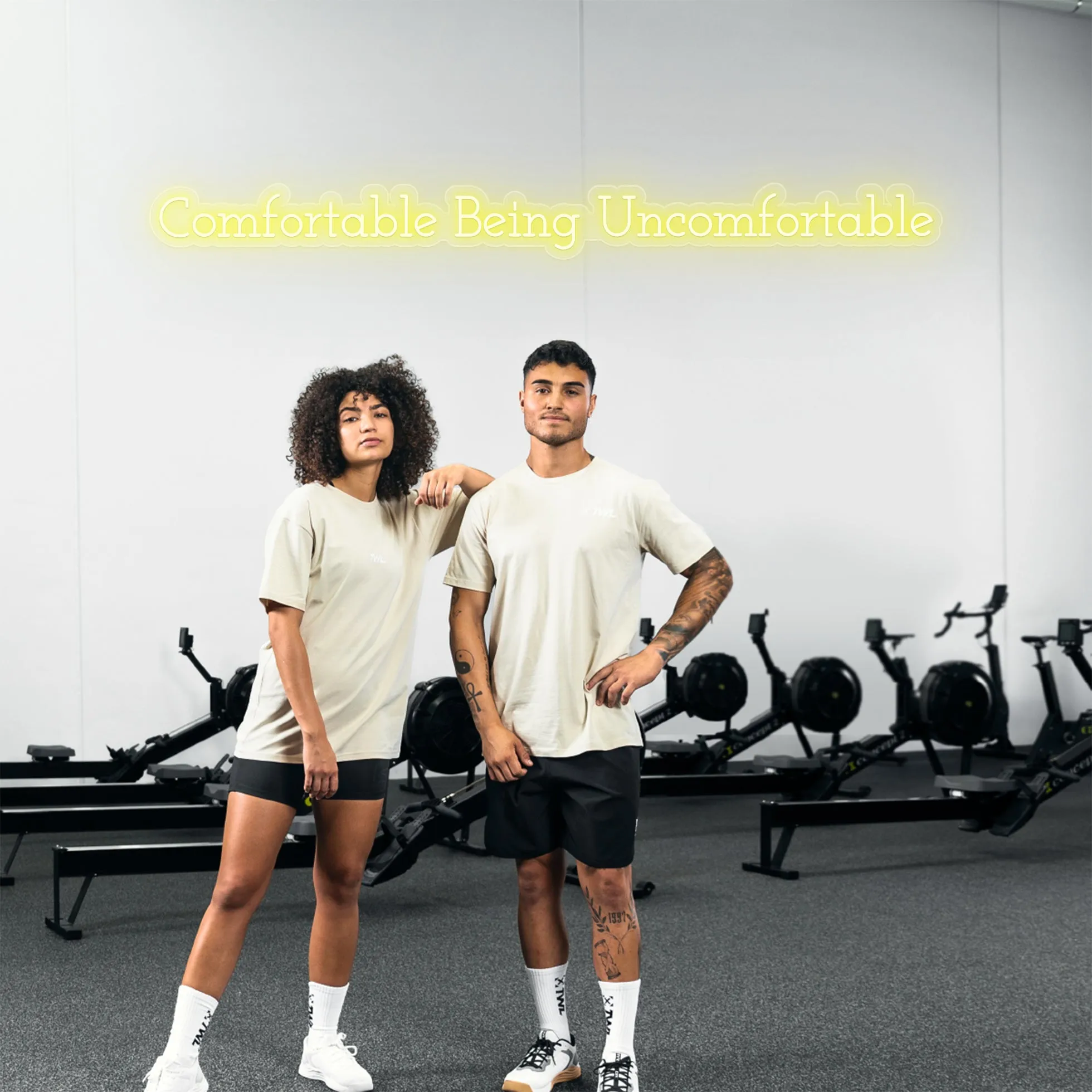 Comfortable Being Uncomfortable LED Neon Sign - MADE TO ORDER