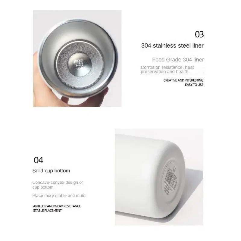 Detective Conan Insulated Cup 316 Stainless Steel Double Cover Comfortable water bottle