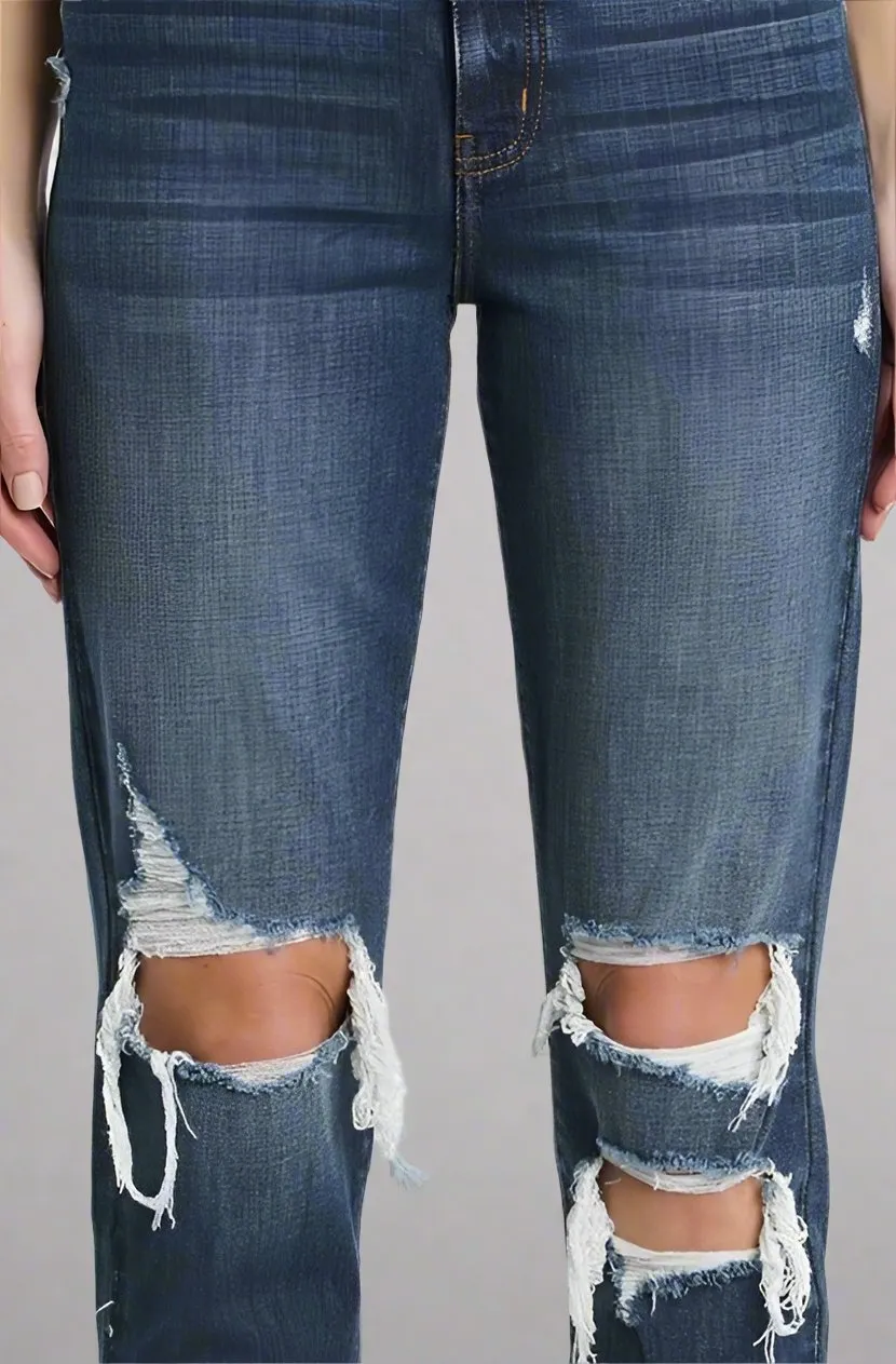 Eunina Tobi high rise mom jeans