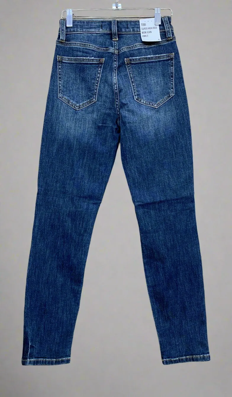 Eunina Tobi high rise mom jeans