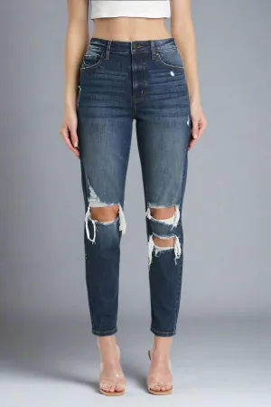 Eunina Tobi high rise mom jeans