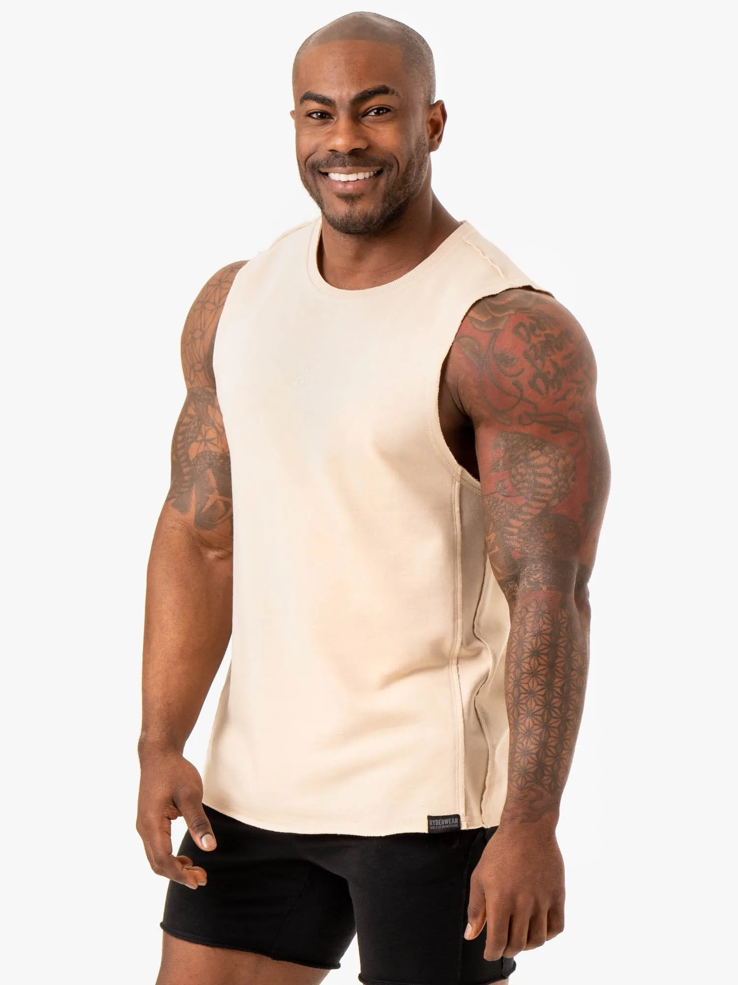 Force Fleece Tank - Sand