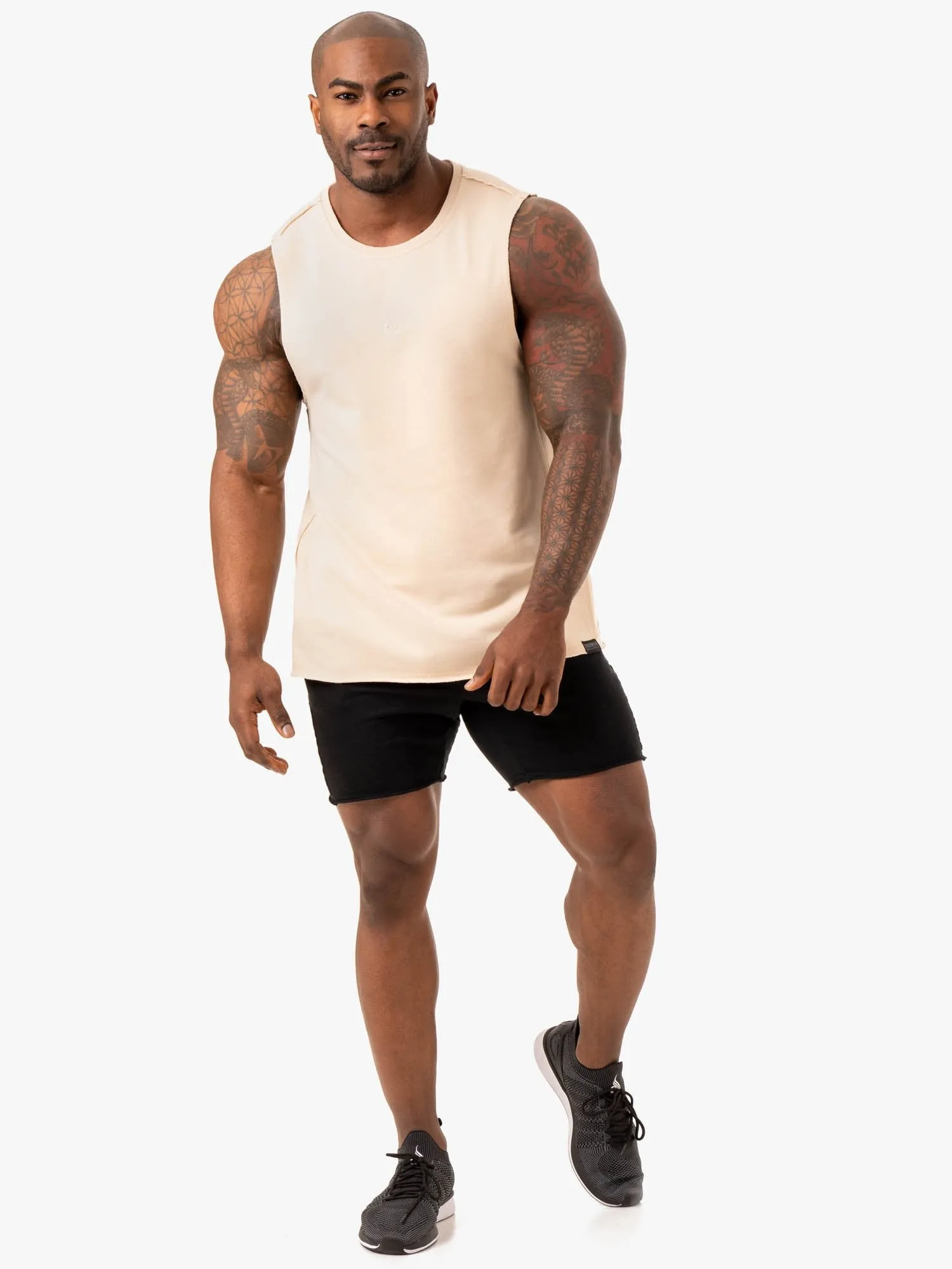 Force Fleece Tank - Sand