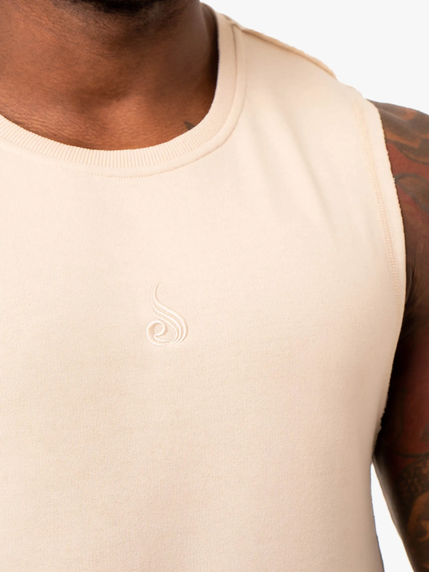 Force Fleece Tank - Sand
