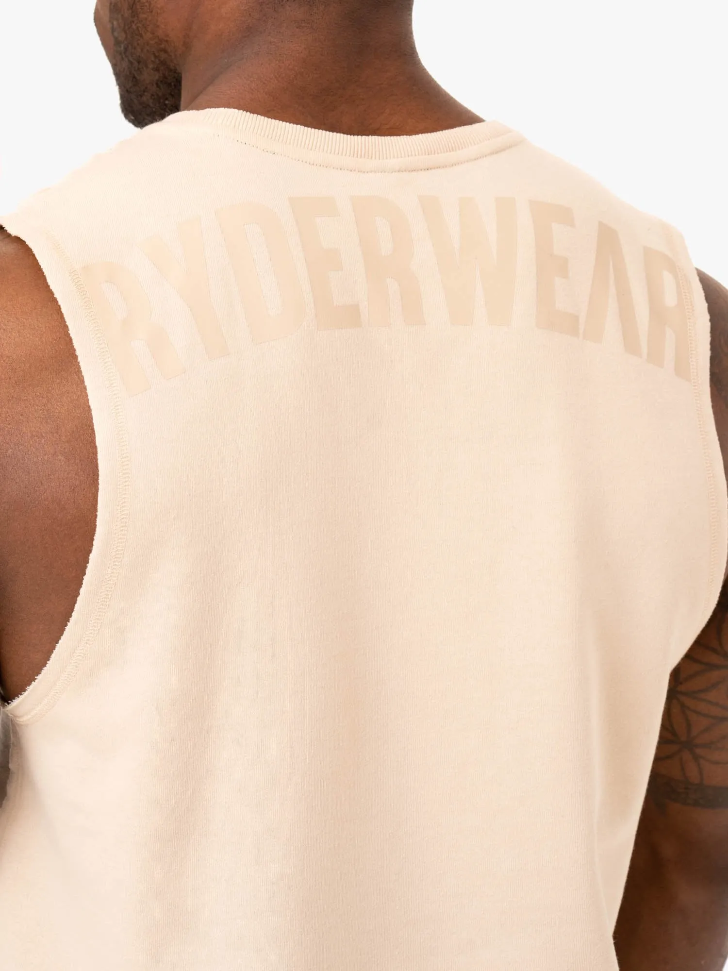 Force Fleece Tank - Sand