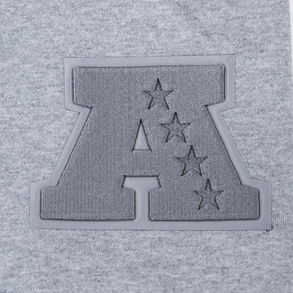 HOUSTON TEXANS NEUTRAL MEN'S FLC SHORT (DARK HEATHER GRAY)