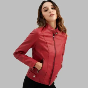 Jolien  Stylish Leather Jacket