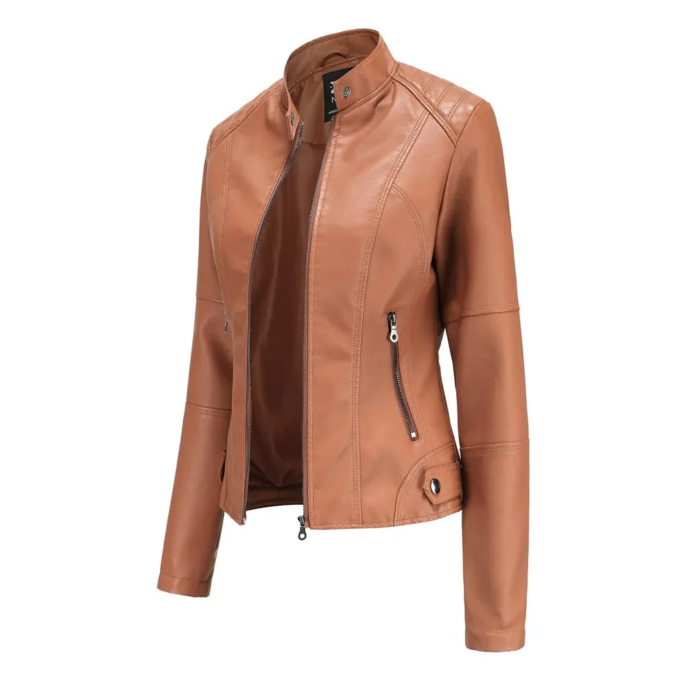 Jolien  Stylish Leather Jacket