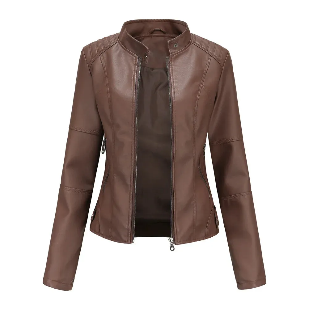 Jolien  Stylish Leather Jacket