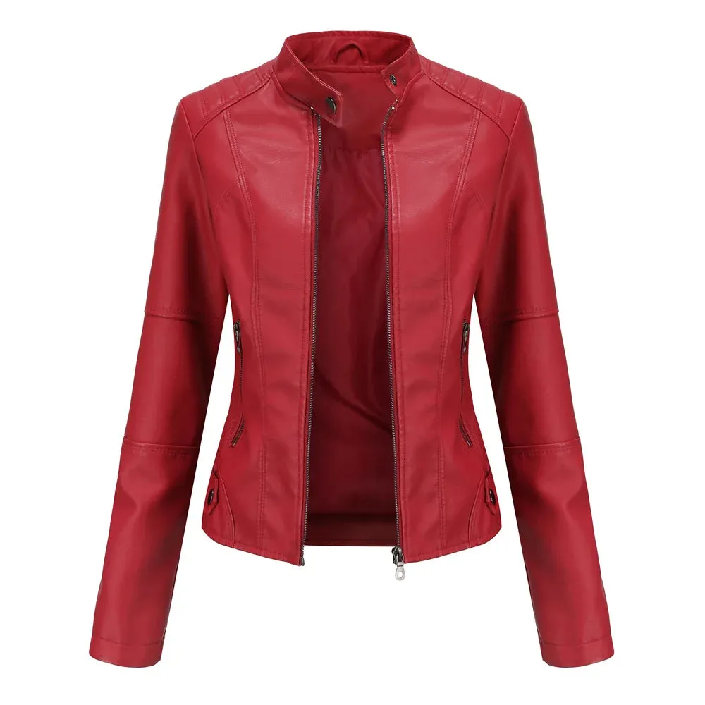 Jolien  Stylish Leather Jacket