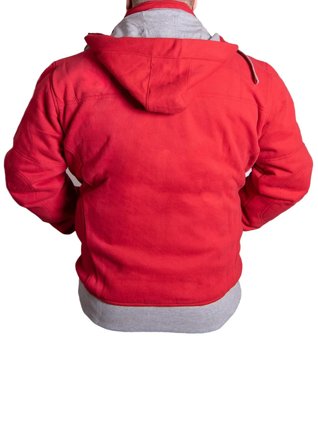 Kevlar Motorcycle Hoodie - Red