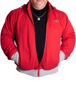 Kevlar Motorcycle Hoodie - Red