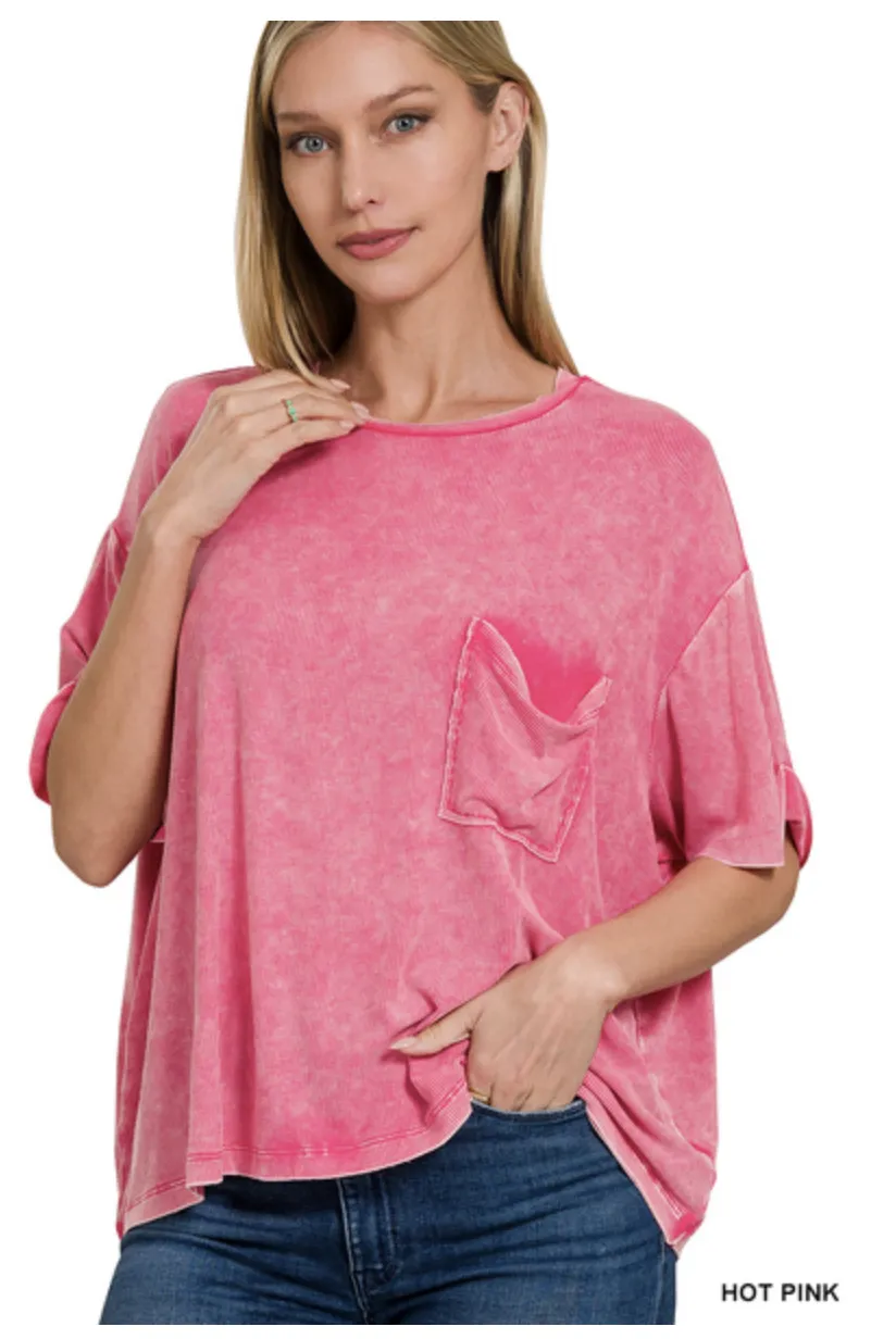Looking For You Ribbed Top