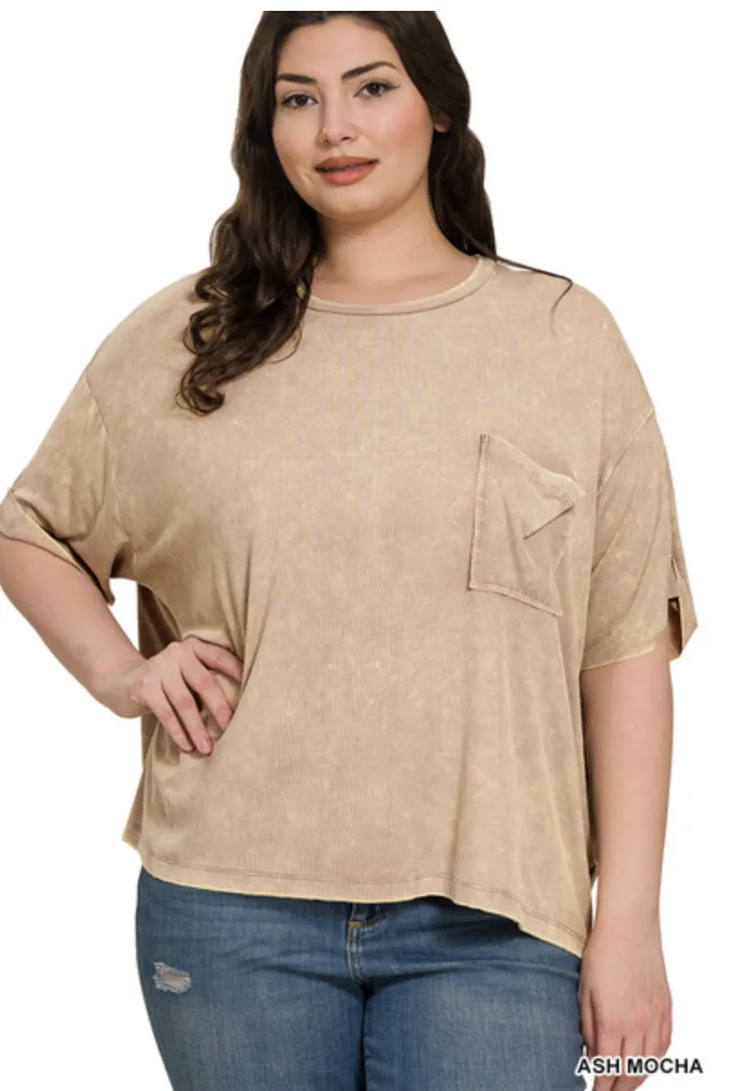 Looking For You Ribbed Top