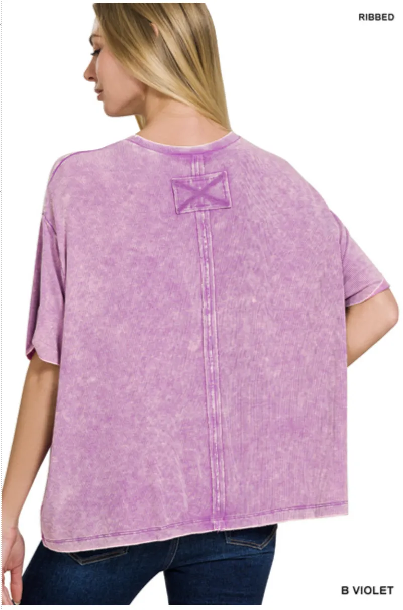Looking For You Ribbed Top
