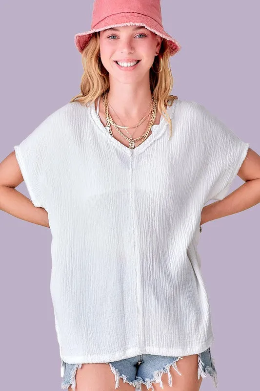 Love Life Gauze Top