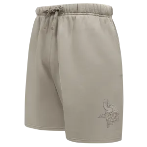 MINNESOTA VIKINGS NEUTRAL MEN'S FLC SHORT (TAUPE)