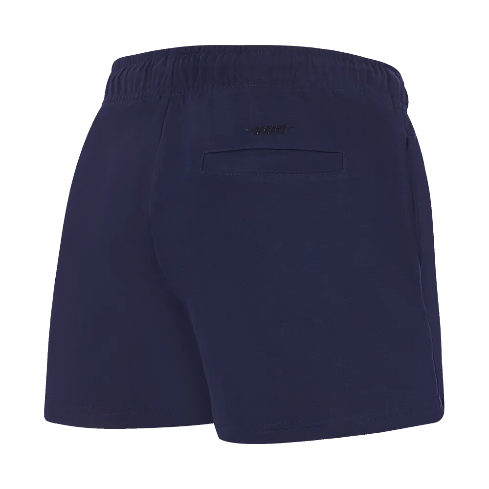 MLB ATLANTA BRAVES CLASSIC WOMEN'S FLEECE SHORT (MIDNIGHT NAVY)