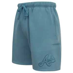 MLB ATLANTA BRAVES NEUTRAL MEN'S FLEECE SHORT (STOPL BLUE)