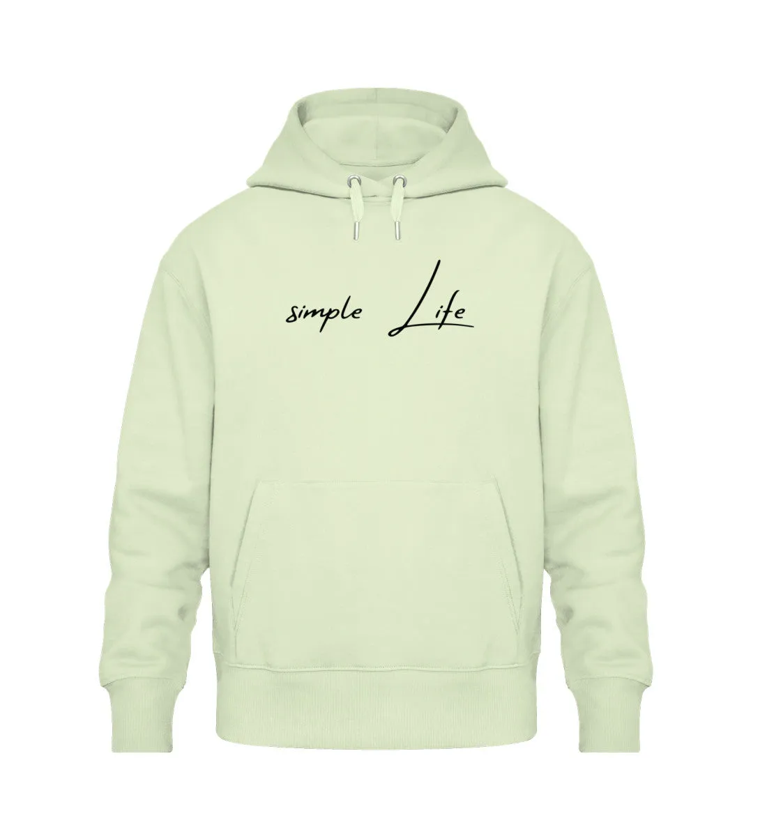 Oversized Hoodie Damen - simple life