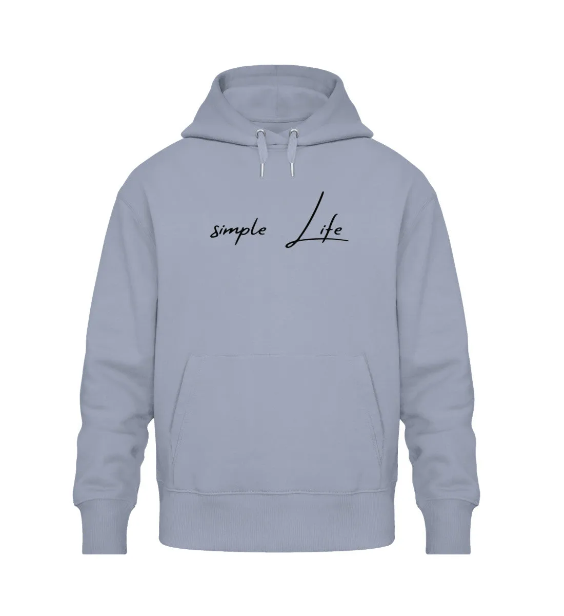 Oversized Hoodie Damen - simple life