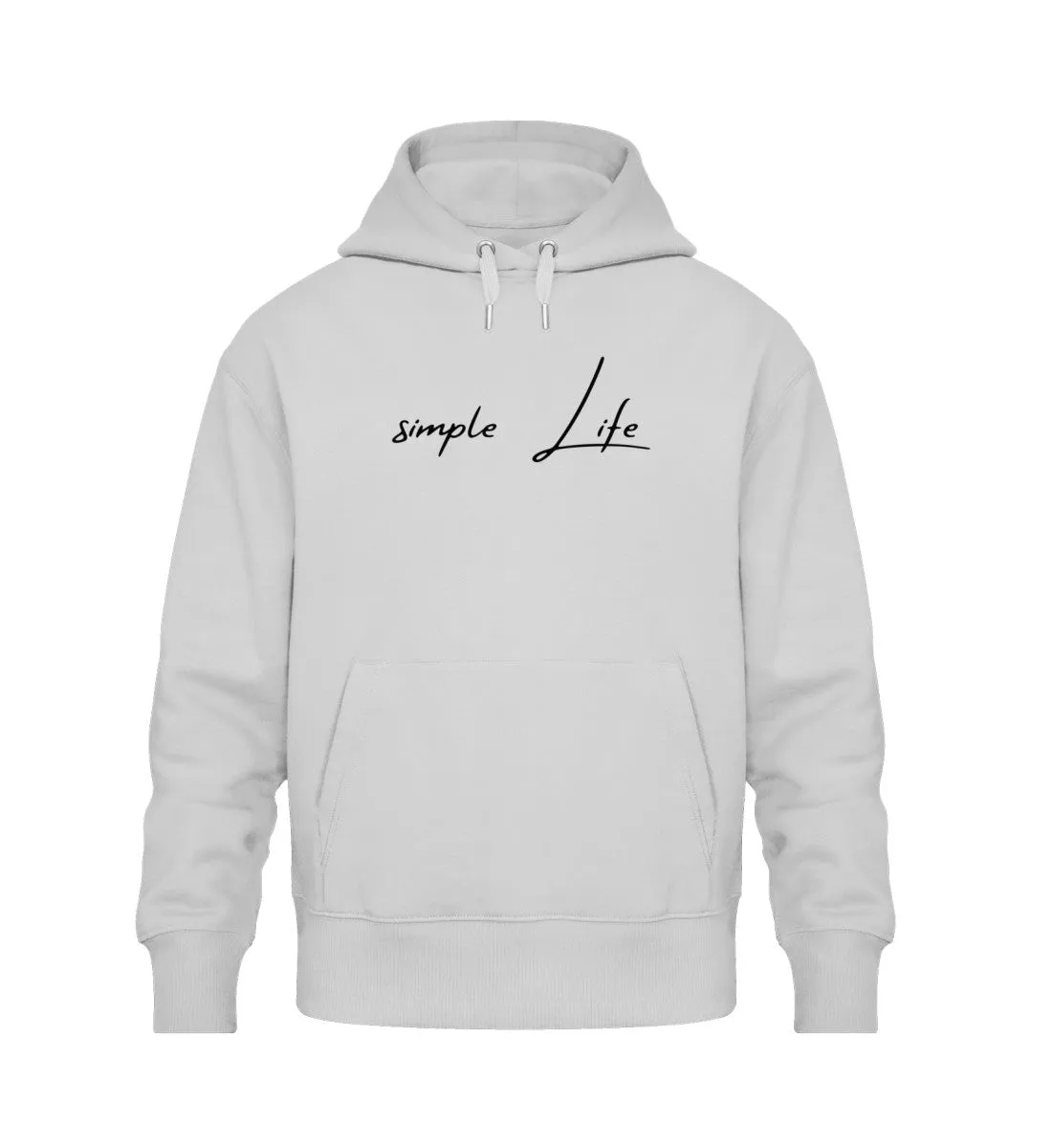 Oversized Hoodie Damen - simple life