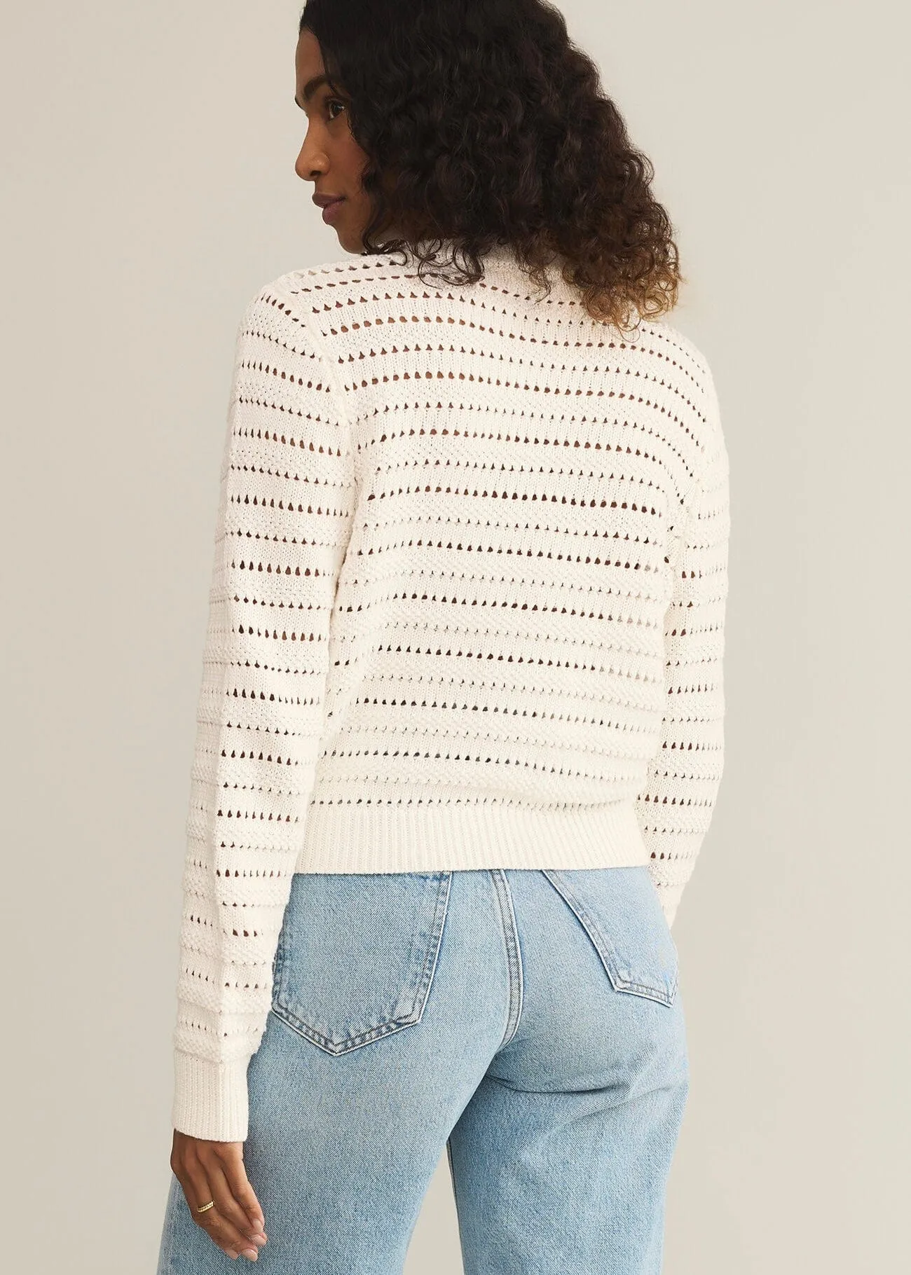 Romance Cardigan in Sea Salt by Z Supply
