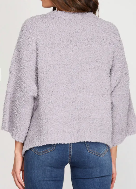 Runaway Love Sweater in Grey