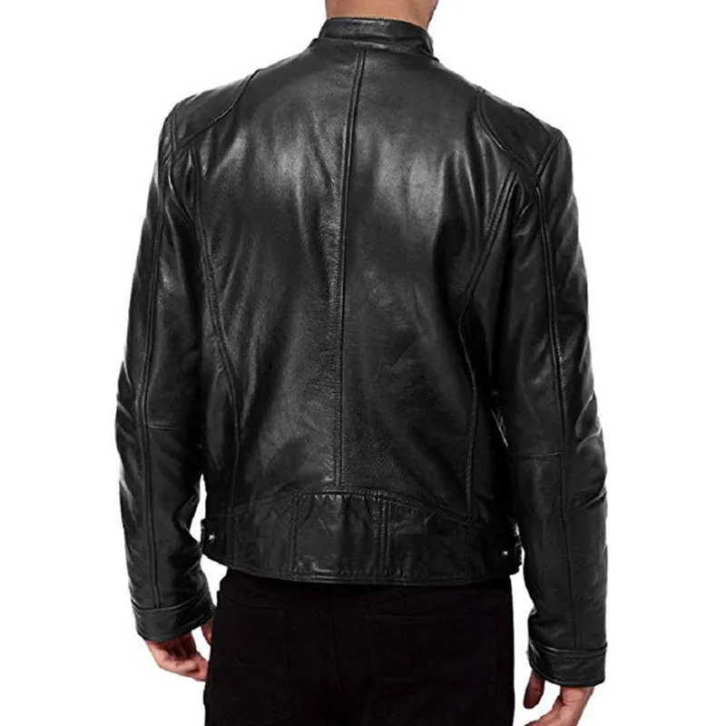 West Louis 2023 Motorcycle Street Style Leather Jacket