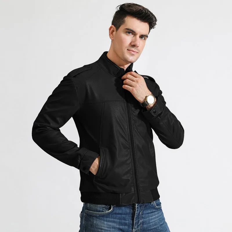 West Louis 2023 Motorcycle Street Style Leather Jacket