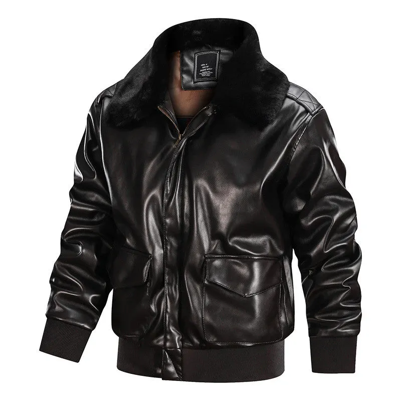 West Louis American Soft Air Force Pilot Leather Jacket