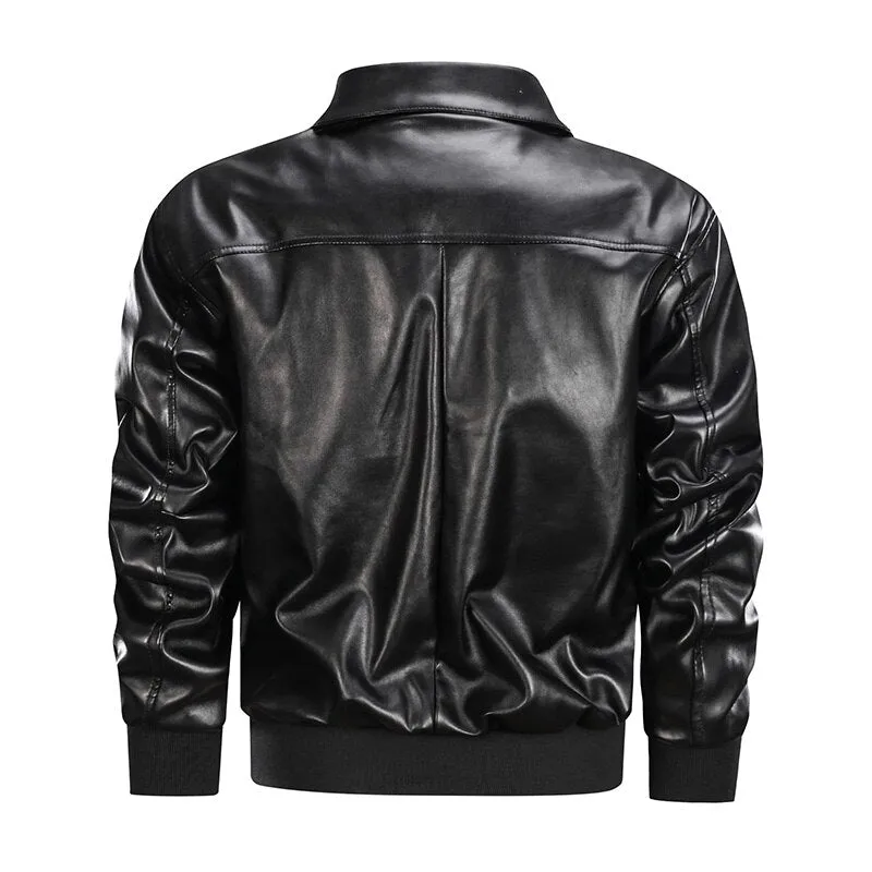 West Louis American Soft Air Force Pilot Leather Jacket
