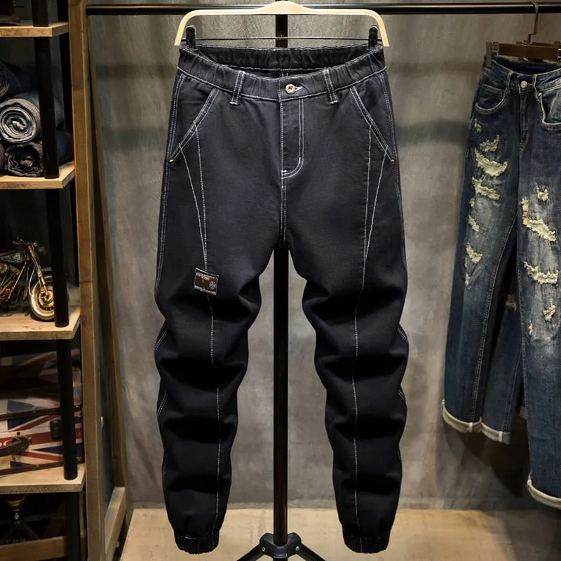 West Louis Harem Baggy Loose Fit Desinger Jean Pants