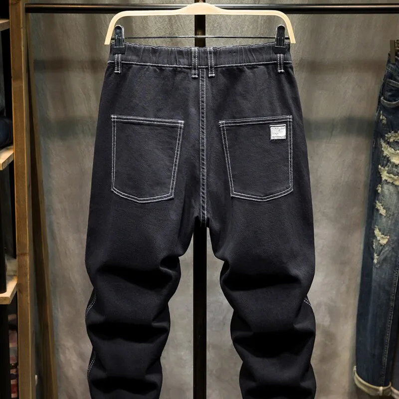West Louis Harem Baggy Loose Fit Desinger Jean Pants